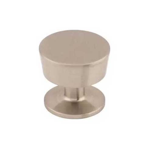 Top Knobs [M1122] Die Cast Zinc Cabinet Knob - Essex Series - Brushed Satin Nickel Finish - 1 3/16" Dia.