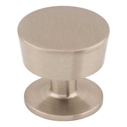 Top Knobs [M1122] Die Cast Zinc Cabinet Knob - Essex Series - Brushed Satin Nickel Finish - 1 3/16" Dia.