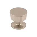 Top Knobs [M1122] Die Cast Zinc Cabinet Knob - Essex Series - Brushed Satin Nickel Finish - 1 3/16" Dia.