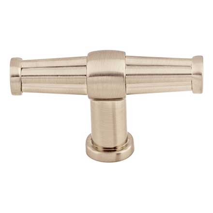 Top Knobs [TK194BSN] Die Cast Zinc Cabinet Knob - Luxor Series - Brushed Satin Nickel Finish - 2 1/2" L