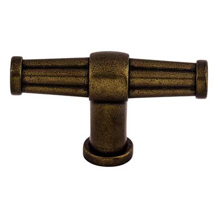 Top Knobs [TK194GBZ] Die Cast Zinc Cabinet Knob - Luxor Series - German Bronze Finish - 2 1/2" L