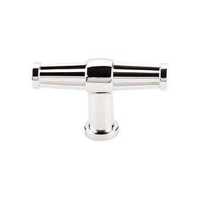 Top Knobs [TK194PN] Die Cast Zinc Cabinet Knob - Luxor Series - Polished Nickel Finish - 2 1/2" L
