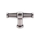 Top Knobs [TK194PTA] Die Cast Zinc Cabinet Knob - Luxor Series - Pewter Antique Finish - 2 1/2" L