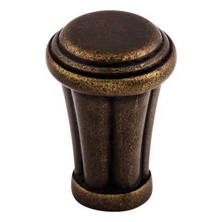 Top Knobs [TK195GBZ] Die Cast Zinc Cabinet Knob - Luxor Series - German Bronze Finish - 7/8&quot; Dia.