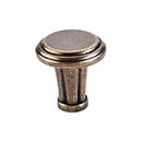 Top Knobs [TK196GBZ] Die Cast Zinc Cabinet Knob - Luxor Series - German Bronze Finish - 1 1/4" Dia.