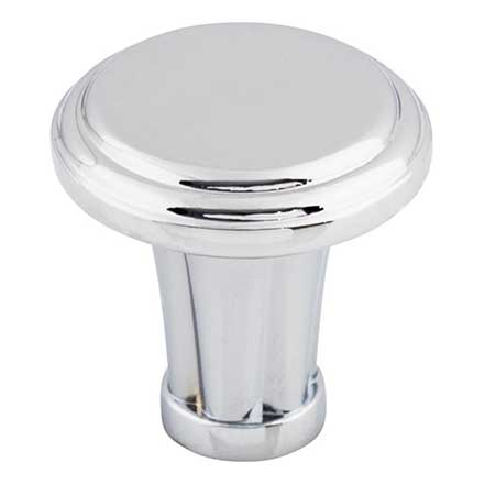 Top Knobs [TK196PC] Die Cast Zinc Cabinet Knob - Luxor Series - Polished Chrome Finish - 1 1/4" Dia.