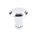 Top Knobs [TK196PC] Die Cast Zinc Cabinet Knob - Luxor Series - Polished Chrome Finish - 1 1/4" Dia.