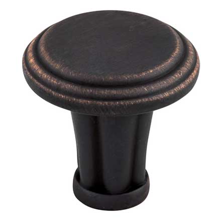 Top Knobs [TK196UM] Die Cast Zinc Cabinet Knob - Luxor Series - Umbrio Finish - 1 1/4&quot; Dia.