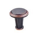 Top Knobs [TK196UM] Die Cast Zinc Cabinet Knob - Luxor Series - Umbrio Finish - 1 1/4" Dia.