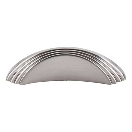 Top Knobs [TK212BSN] Die Cast Zinc Cabinet Knob - Sydney Harbour Series - Brushed Satin Nickel Finish - 3 1/4" L