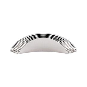 Top Knobs [TK212PN] Die Cast Zinc Cabinet Knob - Sydney Harbour Series - Polished Nickel Finish - 3 1/4" L