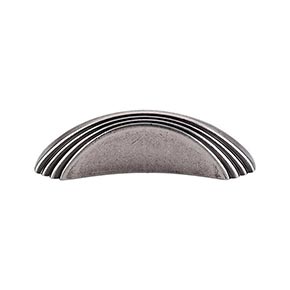 Top Knobs [TK212PTA] Die Cast Zinc Cabinet Knob - Sydney Harbour Series - Pewter Antique Finish - 3 1/4" L