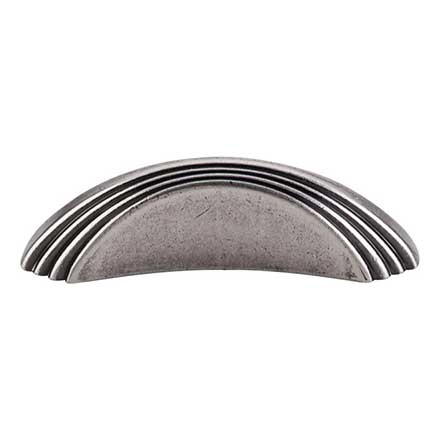 Top Knobs [TK212PTA] Die Cast Zinc Cabinet Knob - Sydney Harbour Series - Pewter Antique Finish - 3 1/4&quot; L