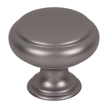 Top Knobs [TK3430AG] Die Cast Zinc Cabinet Knob - Bayridge Series - Ash Gray Finish - 1 1/4" Dia.