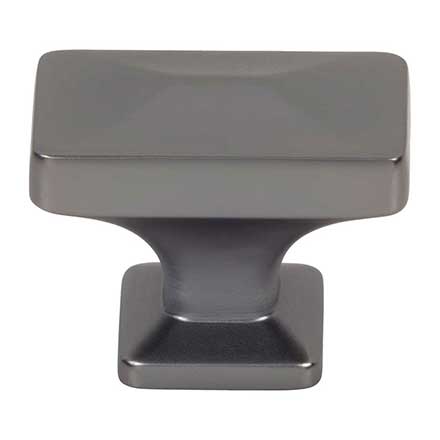 Top Knobs [TK3310AG] Die Cast Zinc Cabinet Knob - Califon Series - Ash Gray Finish - 1 1/4" Sq.