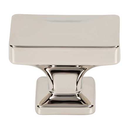 Top Knobs [TK3310PN] Die Cast Zinc Cabinet Knob - Califon Series - Polished Nickel Finish - 1 1/4" Sq.