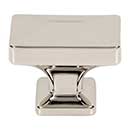Top Knobs [TK3310PN] Die Cast Zinc Cabinet Knob - Califon Series - Polished Nickel Finish - 1 1/4" Sq.