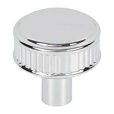 Top Knobs [TK3290PC] Die Cast Zinc Cabinet Knob - Elland Series - Polished Chrome Finish - 1 1/4" Dia.