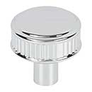 Top Knobs [TK3290PC] Die Cast Zinc Cabinet Knob - Elland Series - Polished Chrome Finish - 1 1/4" Dia.
