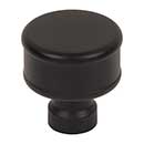 Top Knobs [TK3411BLK] Die Cast Zinc Cabinet Knob - Lavington Series - Flat Black Finish - 1 1/4" Dia.