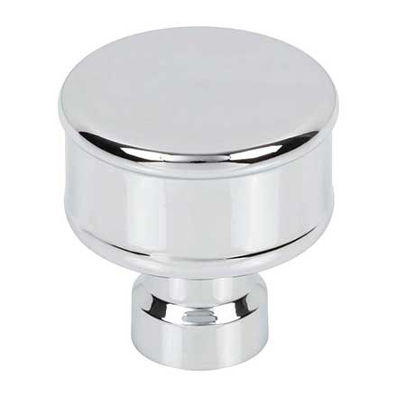 Top Knobs [TK3411PC] Die Cast Zinc Cabinet Knob - Lavington Series - Polished Chrome Finish - 1 1/4" Dia.
