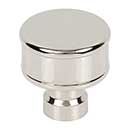 Top Knobs [TK3411PN] Die Cast Zinc Cabinet Knob - Lavington Series - Polished Nickel Finish - 1 1/4" Dia.