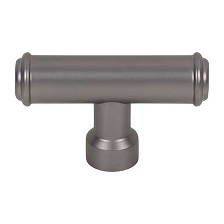 Top Knobs [TK3412AG] Die Cast Zinc Cabinet Knob - Lavington Series - Ash Gray Finish - 2 1/4" L