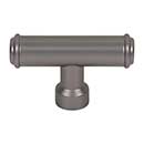 Top Knobs [TK3412AG] Die Cast Zinc Cabinet Knob - Lavington Series - Ash Gray Finish - 2 1/4" L