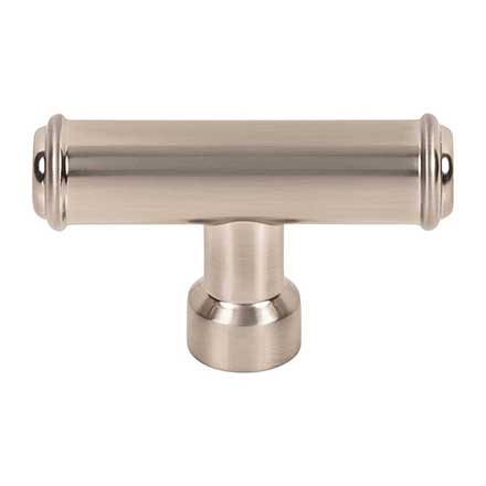 Top Knobs [TK3412BSN] Die Cast Zinc Cabinet Knob - Lavington Series - Brushed Satin Nickel Finish - 2 1/4" L