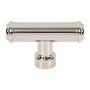 Top Knobs [TK3412PN] Die Cast Zinc Cabinet Knob - Lavington Series - Polished Nickel Finish - 2 1/4" L