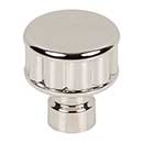 Top Knobs [TK3400PN] Die Cast Zinc Cabinet Knob - Pemberton Series - Polished Nickel Finish - 1 1/4" Dia.