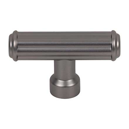 Top Knobs [TK3401AG] Die Cast Zinc Cabinet Knob - Pemberton Series - Ash Gray Finish - 2 1/4" L