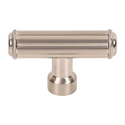 Top Knobs [TK3401BSN] Die Cast Zinc Cabinet Knob - Pemberton Series - Brushed Satin Nickel Finish - 2 1/4" L
