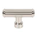 Top Knobs [TK3401PN] Die Cast Zinc Cabinet Knob - Pemberton Series - Polished Nickel Finish - 2 1/4" L