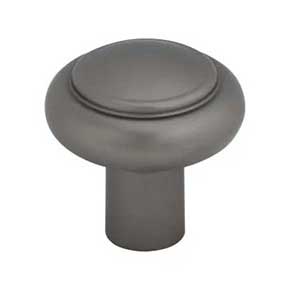 Top Knobs [TK3110AG] Die Cast Zinc Cabinet Knob - Clarence Series - Ash Gray Finish - 1 1/4" Dia.