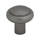 Top Knobs [TK3110AG] Die Cast Zinc Cabinet Knob - Clarence Series - Ash Gray Finish - 1 1/4&quot; Dia.