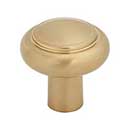 Top Knobs [TK3110HB] Die Cast Zinc Cabinet Knob - Clarence Series - Honey Bronze Finish - 1 1/4&quot; Dia.