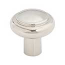 Top Knobs [TK3110PN] Die Cast Zinc Cabinet Knob - Clarence Series - Polished Nickel Finish - 1 1/4&quot; Dia.