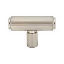 Top Knobs [TK3111BSN] Die Cast Zinc Cabinet T-Knob - Clarence Series - Brushed Satin Nickel Finish - 2" L