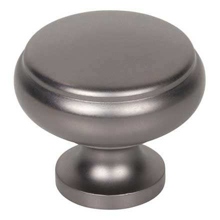 Top Knobs [TK3090AG] Die Cast Zinc Cabinet Knob - Cumberland Series - Ash Gray Finish - 1 1/4&quot; Dia.