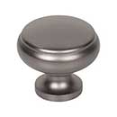 Top Knobs [TK3090AG] Die Cast Zinc Cabinet Knob - Cumberland Series - Ash Gray Finish - 1 1/4" Dia.