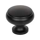 Top Knobs [TK3090BLK] Die Cast Zinc Cabinet Knob - Cumberland Series - Flat Black Finish - 1 1/4&quot; Dia.