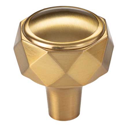 Top Knobs [TK3080HB] Die Cast Zinc Cabinet Knob - Kingsmill Series - Honey Bronze Finish - 1 1/4&quot; Dia.