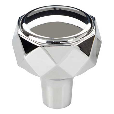 Top Knobs [TK3080PC] Die Cast Zinc Cabinet Knob - Kingsmill Series - Polished Chrome Finish - 1 1/4&quot; Dia.