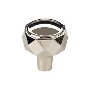 Top Knobs [TK3080PN] Die Cast Zinc Cabinet Knob - Kingsmill Series - Polished Nickel Finish - 1 1/4" Dia.