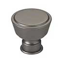 Top Knobs [TK3120AG] Die Cast Zinc Cabinet Knob - Ormonde Series - Ash Gray Finish - 1 3/8" Dia.