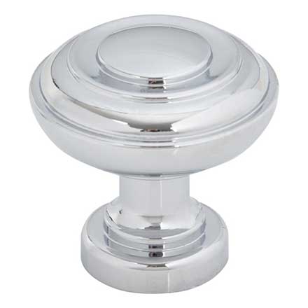 Top Knobs [TK3070PC] Die Cast Zinc Cabinet Knob - Ulster Series - Polished Chrome Finish - 1 1/4" Dia.