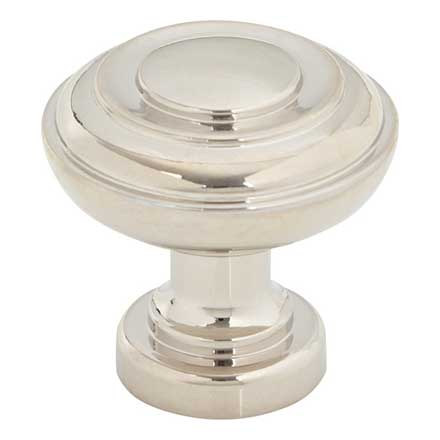 Top Knobs [TK3070PN] Die Cast Zinc Cabinet Knob - Ulster Series - Polished Nickel Finish - 1 1/4&quot; Dia.