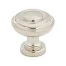 Top Knobs [TK3070PN] Die Cast Zinc Cabinet Knob - Ulster Series - Polished Nickel Finish - 1 1/4" Dia.