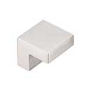 Top Knobs [M1164] Die Cast Zinc Cabinet Knob - Square Series - Brushed Satin Nickel Finish - 5/8&quot; C/C - 1&quot; Sq.